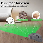 Vacuum Cleaner Dust Display LED Lamp Detect Microscopic Dust Invisible Pet Hair Vacuum Cleaner Accessories(No Battery)