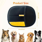 2Pcs Electrostatic Gloves Pet Hair Removal, 2025 Pet Hair Remover Glove, Washable Reusable Dogs Cats Hair Gloves for Furniture Bed Sheets Couch Clothes Carpet Car Seat