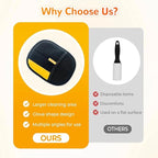 2Pcs Electrostatic Gloves Pet Hair Removal, 2025 Pet Hair Remover Glove, Washable Reusable Dogs Cats Hair Gloves for Furniture Bed Sheets Couch Clothes Carpet Car Seat