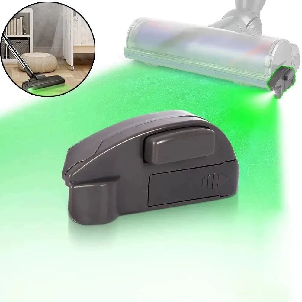 Vacuum Cleaner Dust Display LED Lamp Detect Microscopic Dust Invisible Pet Hair Vacuum Cleaner Accessories(No Battery)